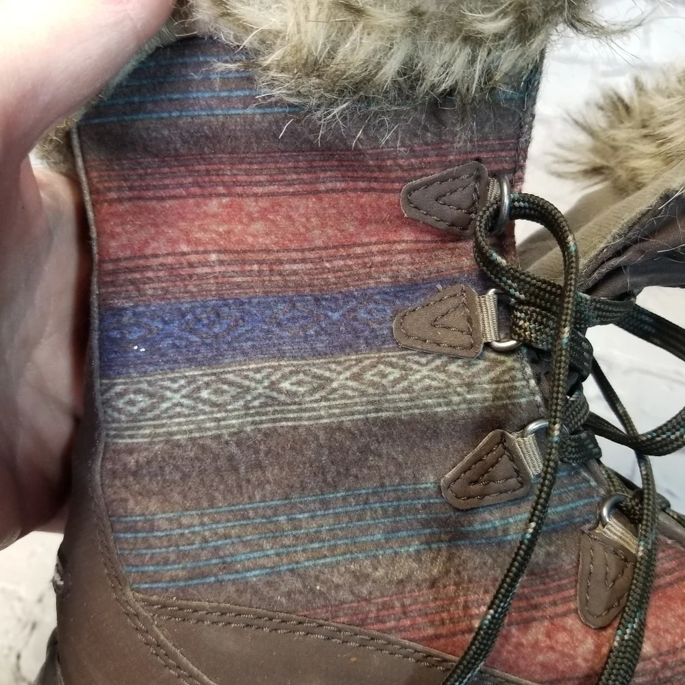 Eddie Bauer Solstice Fur winter boots